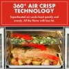 Emeril Lagasse 26 Quart Extra Large Air Fryer Convection Toaster Oven With French Doors - Stainless Steel