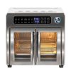Emeril Lagasse French Door 360 Air Fryer Convection Oven, 26-Quart Stainless Steel