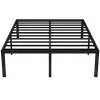 EMODA Queen 18 Inch Heavy Duty Metal Platform Bed Frame - No Box Spring Needed