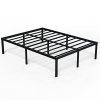 EMODA Queen 18 Inch Heavy Duty Metal Platform Bed Frame - No Box Spring Needed