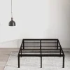 EMODA Queen 18 Inch Heavy Duty Metal Platform Bed Frame - No Box Spring Needed