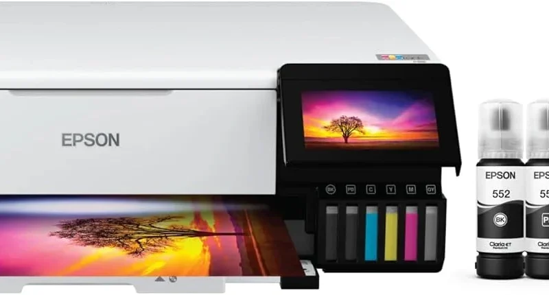 Epson EcoTank ET-8550 Wireless Wide-Format All-In-One Printer