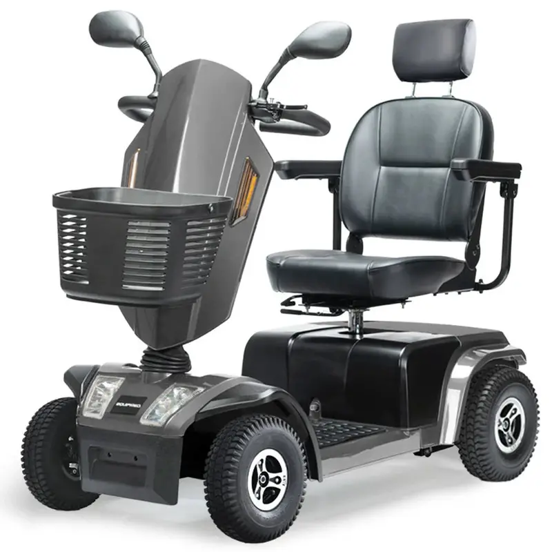 Equipmed Mobility Scooter, 30 km Range, 180 kg Capacity - VentureCruise Series S-XXL