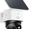 eufy Security SoloCam S340 Outdoor Wireless 3k Security Camera With Dual Lens - White