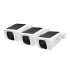 Eufy SoloCam S230 Solar Security Camera 4K UHD White 4-Pack - S40