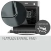 EuroChef Built-In Electric Wall Oven, 60cm, 70L, 8 Cooking Functions - OE708B