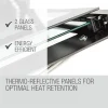 EuroChef Built-In Electric Wall Oven, 60cm, 70L, 8 Cooking Functions - OE708B