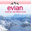 Evian Natural Spring Water 1L Bottles, 12 Pack