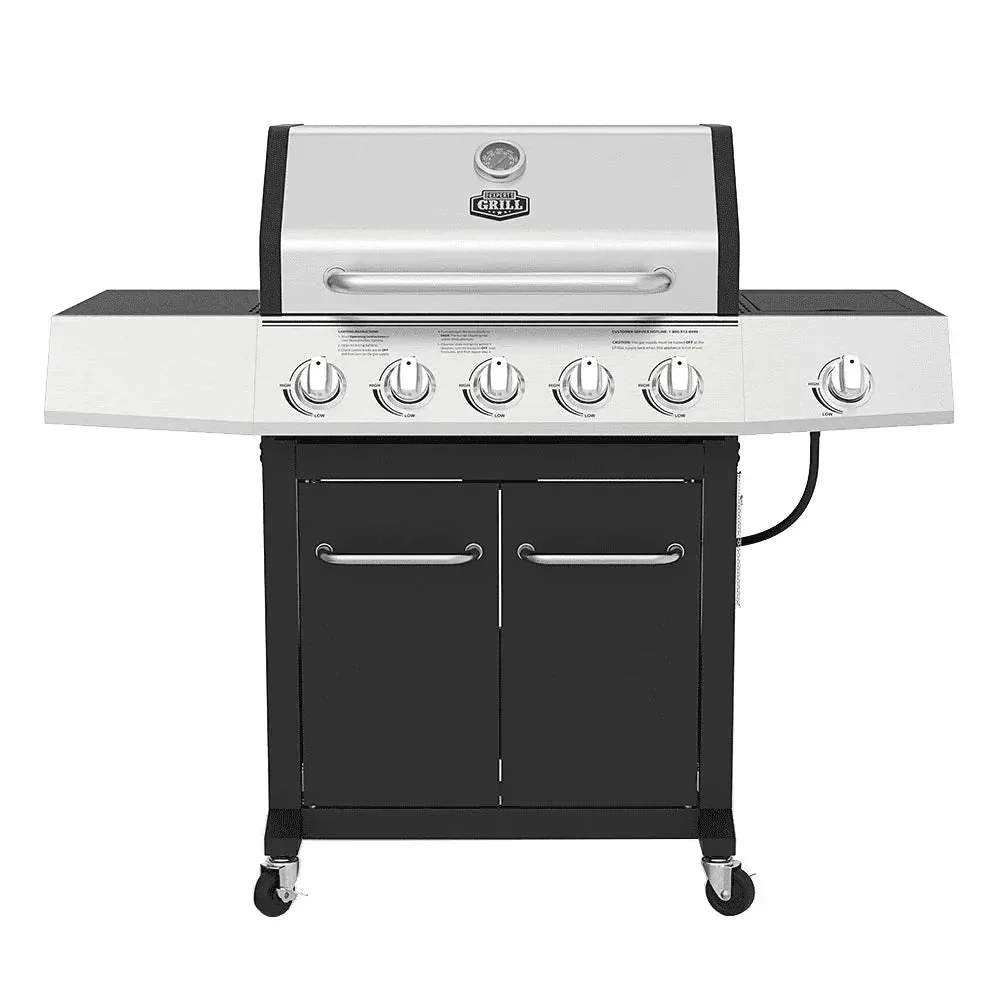 Expert Grill 5-Burner Propane Gas Grill With Side Burner - 720-0968C