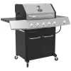 Expert Grill 5-Burner Propane Gas Grill With Side Burner - 720-0968C