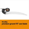 Extendable Tree Pruner And Pole Saw, 7.9 - 12 Feet, 15-Inch Double-Grind Saw Blade - 92406935K