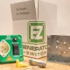 EZ Generator Switch 15A 125V Green Manual Transfer Electrical Switch