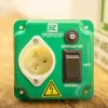 EZ Generator Switch 15A 125V Green Manual Transfer Electrical Switch