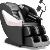 F&G Full Body Zero-Gravity SL Track Massage Chair With 5 Level Heating And Foot Rollers