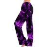 Fabrcox Halloween Womans Pajama Pants Ghost Pumpkin Candy Sleep Pants Women Fall Winter Festival Soft Lounge Pants for W