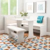 Farmhouse-Style Nook Dining Set With Storage - Sedley