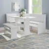 Farmhouse-Style Nook Dining Set With Storage - Sedley