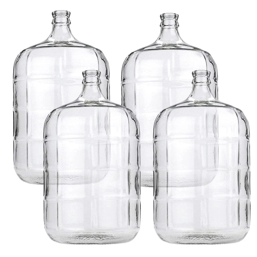 Fastrack 5-Gallon Glass Carboy Italian Fermenter For Beer And Wine Making