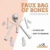 Faux Bag of Bones, 12 Pieces, Halloween by Way To Celebrate