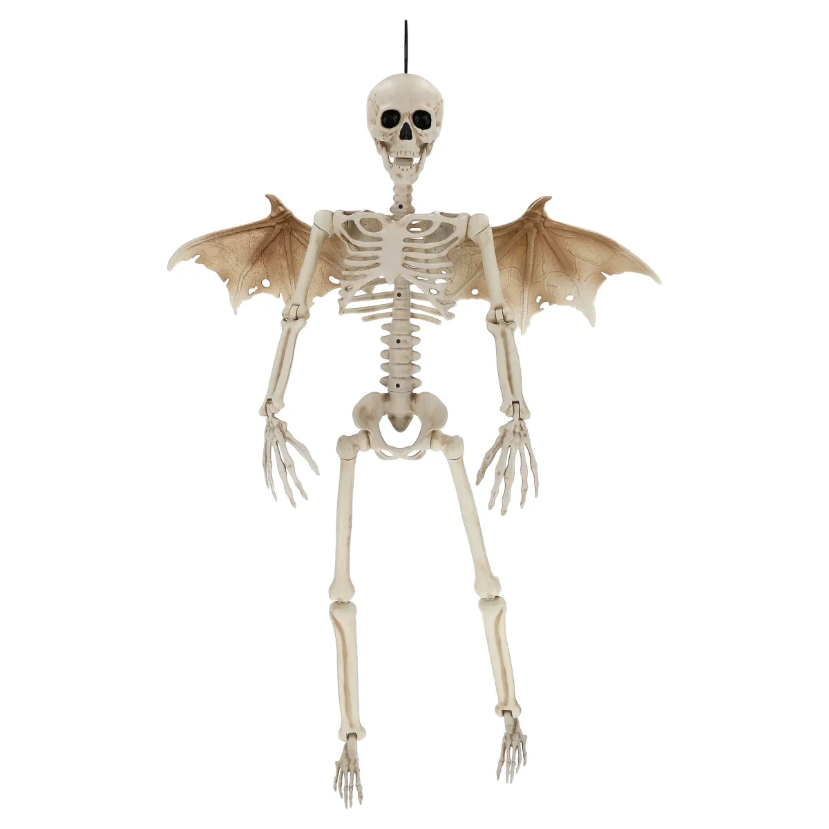 Faux Posable Winged Skeleton, 36", Halloween by Way To Celebrate