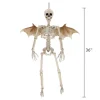 Faux Posable Winged Skeleton, 36", Halloween by Way To Celebrate