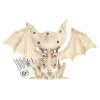 Faux Skeleton Vampire Bat Decoration, 4.6", Halloween by Way To Celebrate