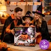 Firstness 2.4GHz Remote Control Car Halloween Inflatable Pumpkin Spider Blow ups Rc Car 360° Rotation, 3 Music and LED L