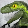 Fisher-Price Power Wheels Jurassic World Dino Racer Ride-On ATV, 6 MPH Green Dinosaur Toy