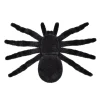 Flocked Spider Decoration, Black, 7", Halloween by Way To Celebrate