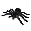 Flocked Spider Decoration, Black, 7", Halloween by Way To Celebrate