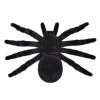 Flocked Spider Decoration, Black, 7", Halloween by Way To Celebrate