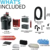 Fluval Aquarium Canister Filter, Black, Up To 100 Gallons - 407 A450