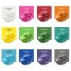 FolkArt 5070E Acrylic Craft Paint Set, Matte Finish, Festival, Set of 12, 24 fl oz