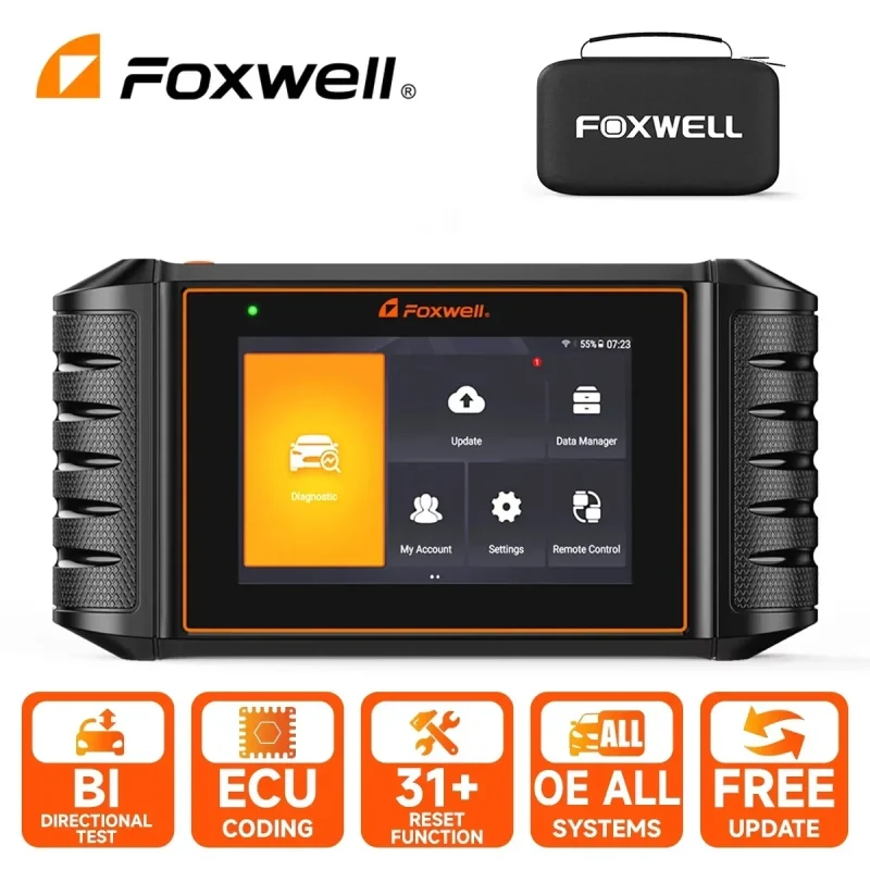 FOXWELL Automotive Bi-Directional OBD2 Diagnostic Scan Tool - All System Code Reader