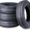 FREE COUNTRY Trailer Tires ST205/75R15, Set Of 4, 10-Ply Load Range E, Steel Belted Radial