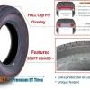 FREE COUNTRY Trailer Tires ST205/75R15, Set Of 4, 10-Ply Load Range E, Steel Belted Radial