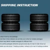 FREE COUNTRY Trailer Tires ST205/75R15, Set Of 4, 10-Ply Load Range E, Steel Belted Radial