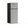 Frigidaire 21 in 7.5 Cu. Ft. Retro Top-Freezer Refrigerator, Standard Door Style, Stainless Look