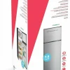 Frigidaire 21 in 7.5 Cu. Ft. Retro Top-Freezer Refrigerator, Standard Door Style, Stainless Look