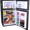 Frigidaire 3.2 Cu Ft Red 2-Door Retro Bar Fridge With Side Bottle Opener - EFR840-RED