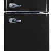 Frigidaire 3.2 Cu Ft Red 2-Door Retro Bar Fridge With Side Bottle Opener - EFR840-RED
