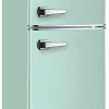 Frigidaire 3.2 Cu Ft Red 2-Door Retro Bar Fridge With Side Bottle Opener - EFR840-RED
