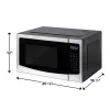 Frigidaire 3-In-1 Countertop Microwave Oven With Air Fryer And Convection, 1.1 Cu. Ft., Stainless Steel