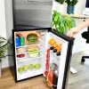 Frigidaire 4.5 Cu. Ft. 2-Door Compact Refrigerator With Chrome Trim - EFR451, Platinum