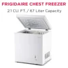 Frigidaire Chest Freezer, 2.1 Cu. Ft., White