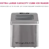 Frigidaire Countertop Clear Square Ice Maker, 40 lbs. Per Day - Stainless Steel