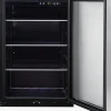 Frigidaire 24 inch Freestanding Beverage Center With Glass Door, Stainless Steel, 138 12 oz. Can Storage - FRYB4623AS