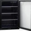 Frigidaire 24 inch Freestanding Beverage Center With Glass Door, Stainless Steel, 138 12 oz. Can Storage - FRYB4623AS