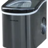 Frigidaire Portable Self-Cleaning Ice Maker, Black Stainless Steel - EFIC117-Ssblack_Sc