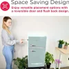Frigidaire Retro 2 Door Mini Refrigerator With Freezer And Side Bottle Opener, 3.1 Cu Ft, 19in D x 20.5in W x 33.5in H